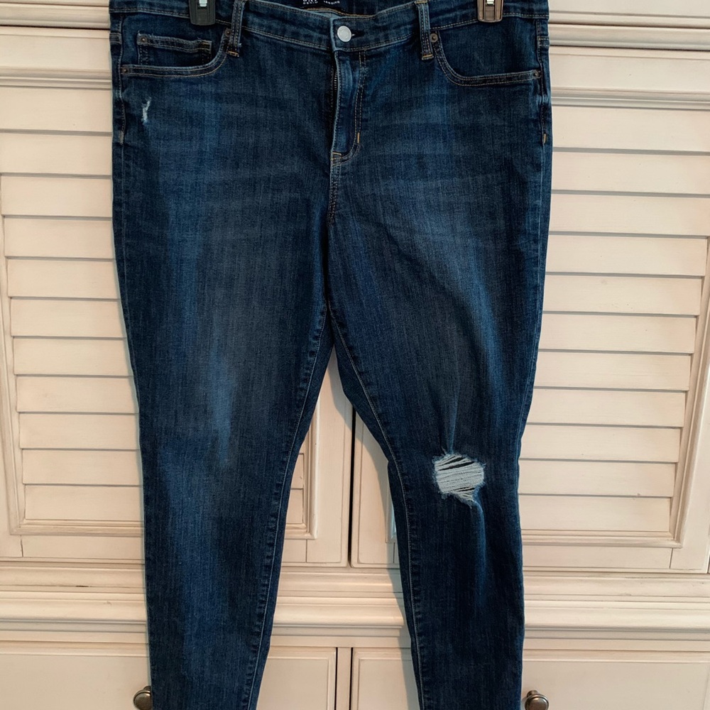 GAP jean legging — like new!